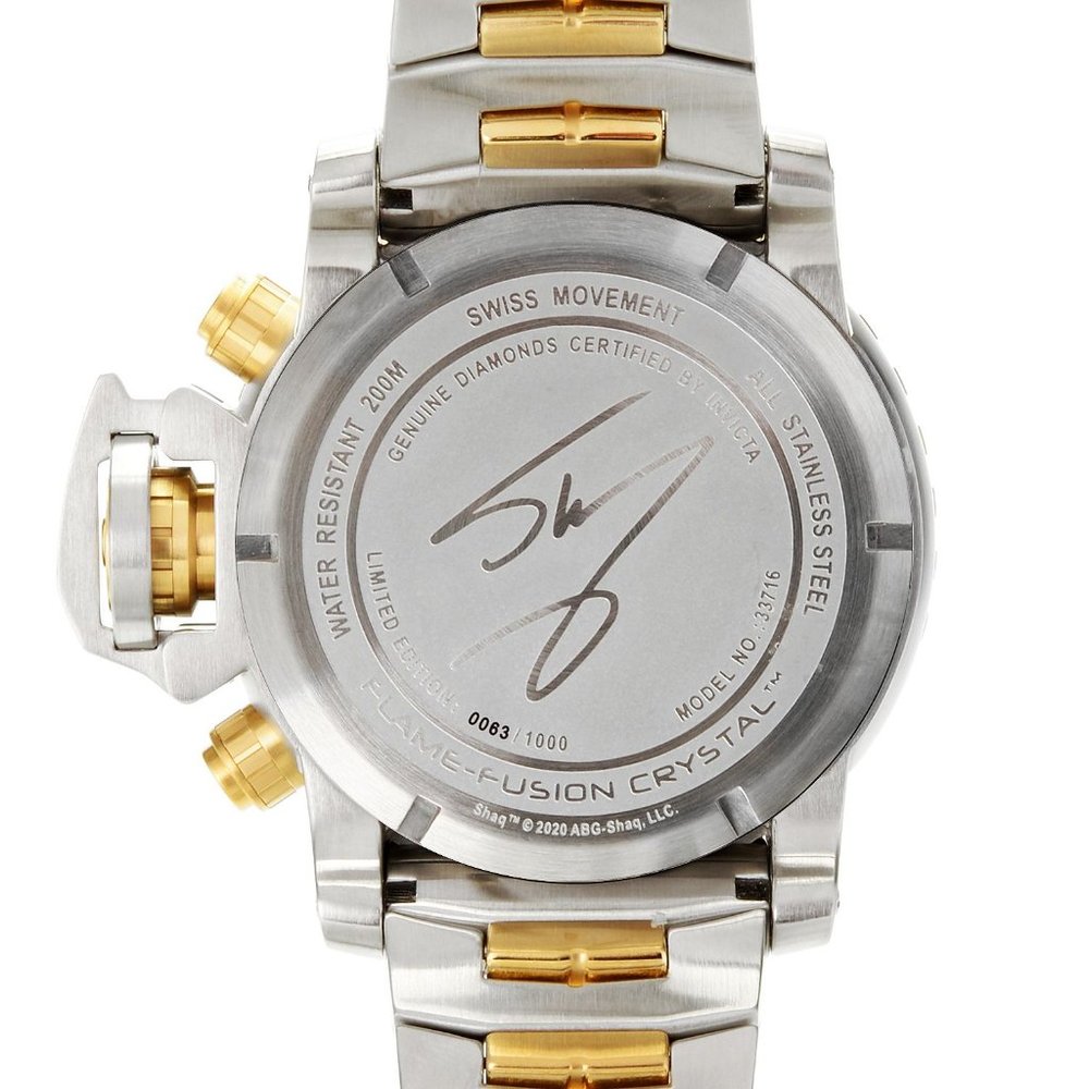 *1* Invicta Shaq Sea Hunter Swiss Quartz .30 carat - Picture 4 of 6